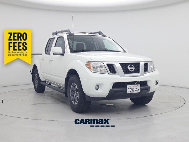 Black 2017 Nissan Frontier Pickup Truck Four-Wheel Drive Automatic