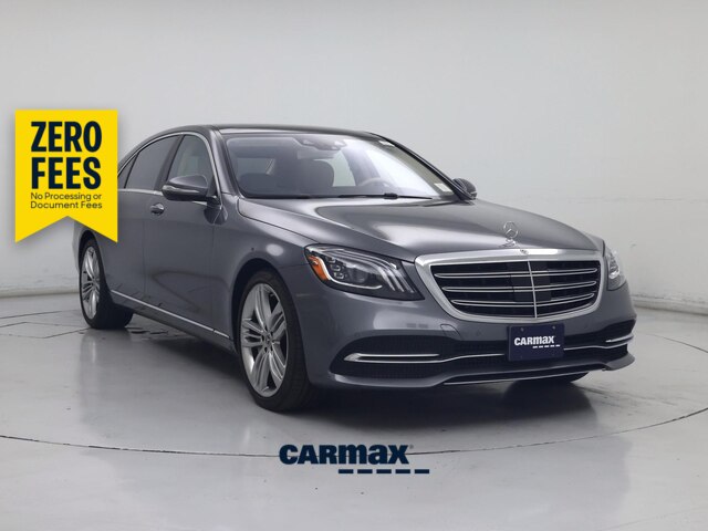 Silver 2019 Mercedes-Benz S-Class Sedan Rear-Wheel Drive Automatic