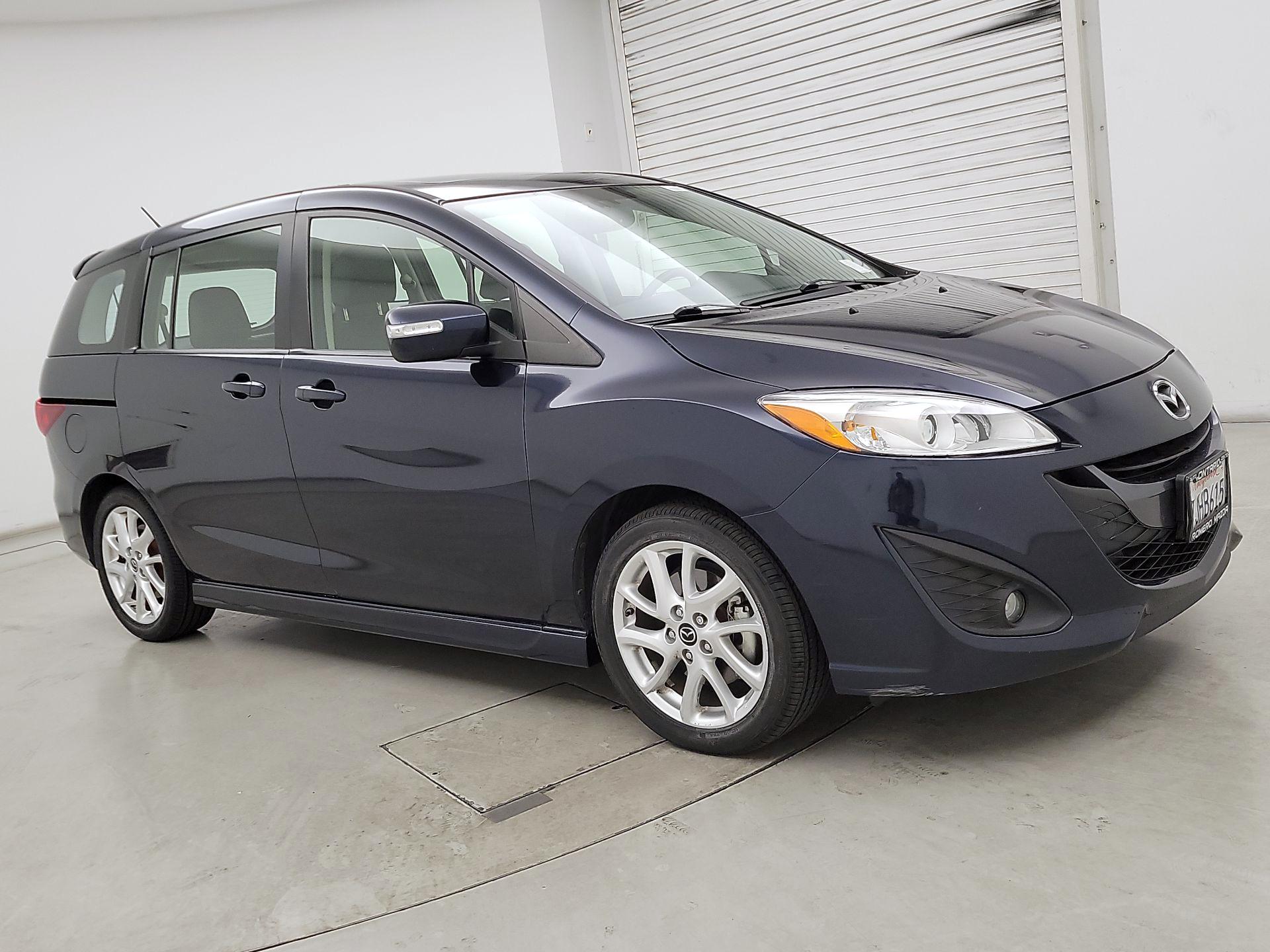 Blue 2015 Mazda MAZDA5 Minivan Front-Wheel Drive Automatic