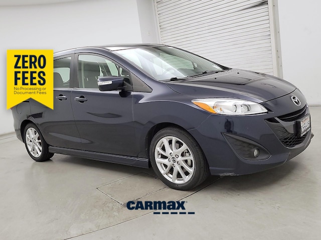 Blue 2015 Mazda MAZDA5 Minivan Front-Wheel Drive Automatic