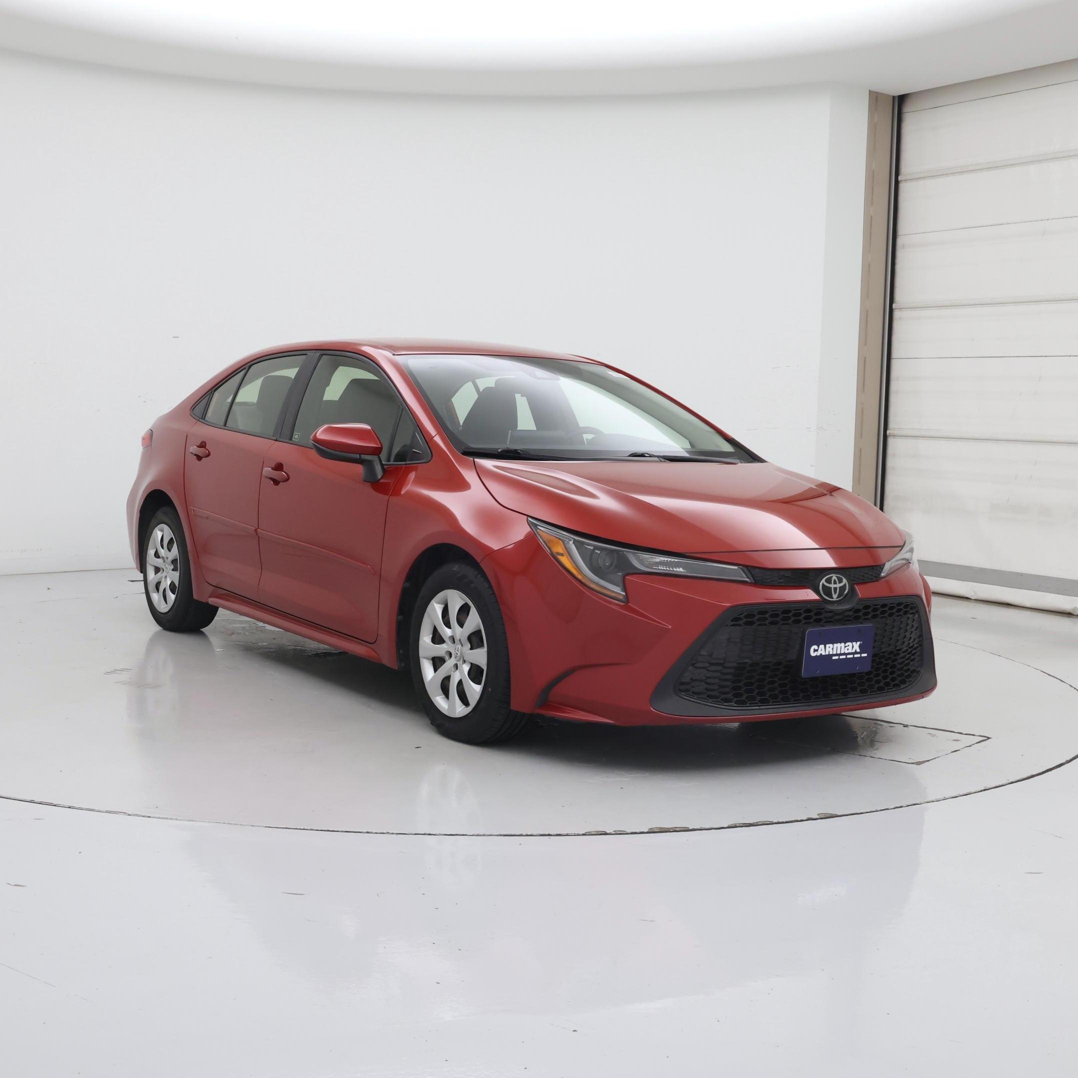 Red 2020 Toyota Corolla Sedan Front-Wheel Drive Automatic