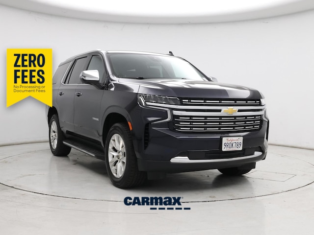 Blue 2023 Chevrolet Tahoe SUV / Crossover Four-Wheel Drive Automatic