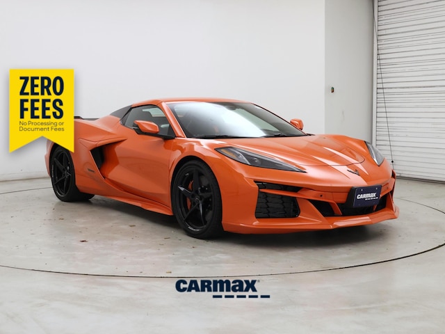 Orange 2026 Chevrolet Corvette E-Ray Convertible All-Wheel Drive Automatic
