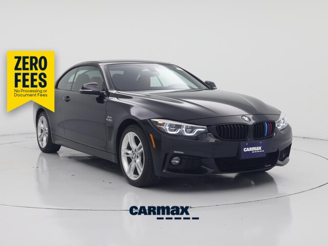 Black 2019 BMW 4 Series Convertible All-Wheel Drive Automatic