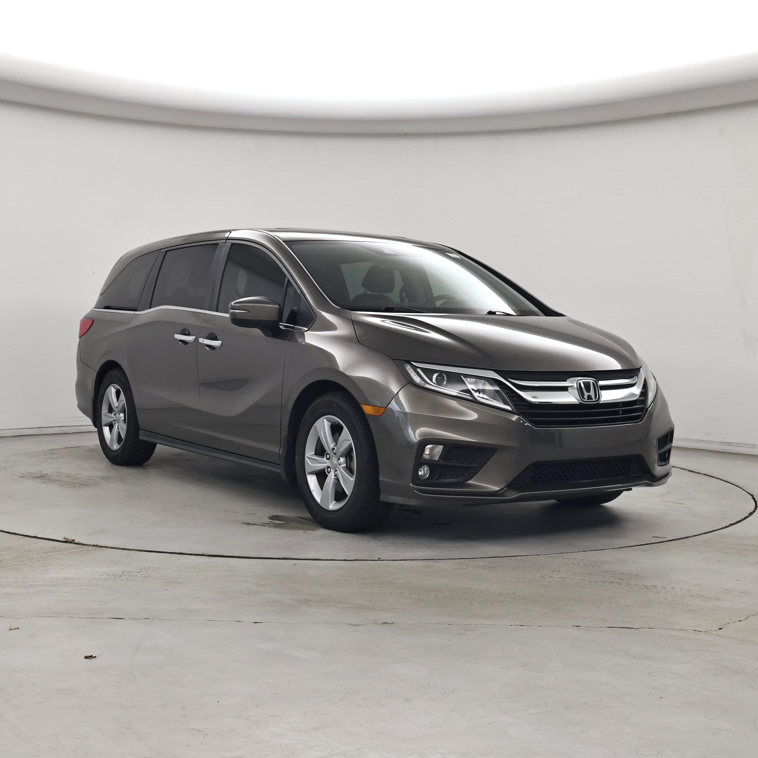 Brown 2019 Honda Odyssey Minivan Front-Wheel Drive Automatic