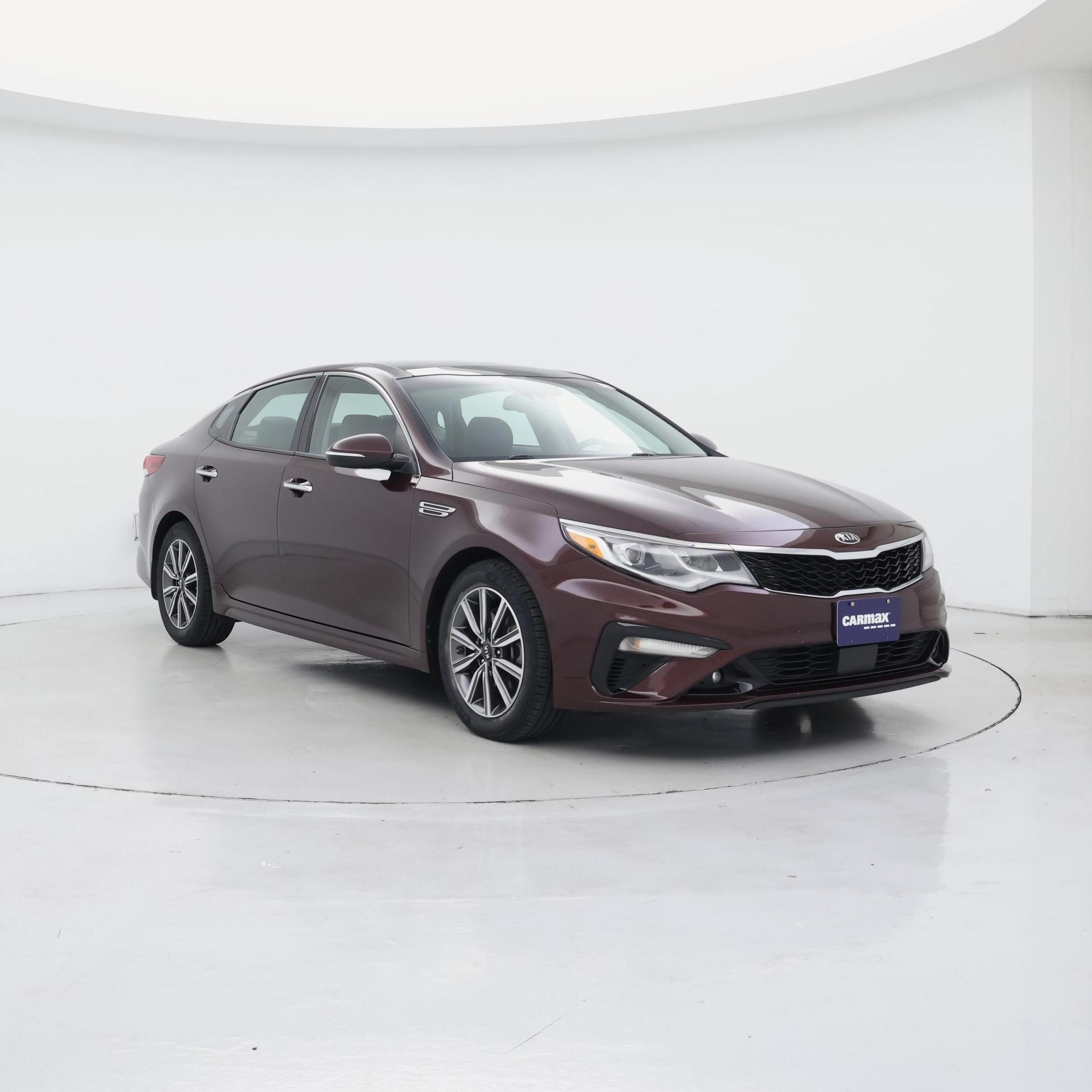 Red (Burgundy) 2019 Kia Optima Sedan  Automatic