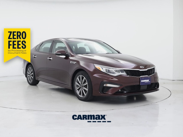 Red (Burgundy) 2019 Kia Optima Sedan Automatic