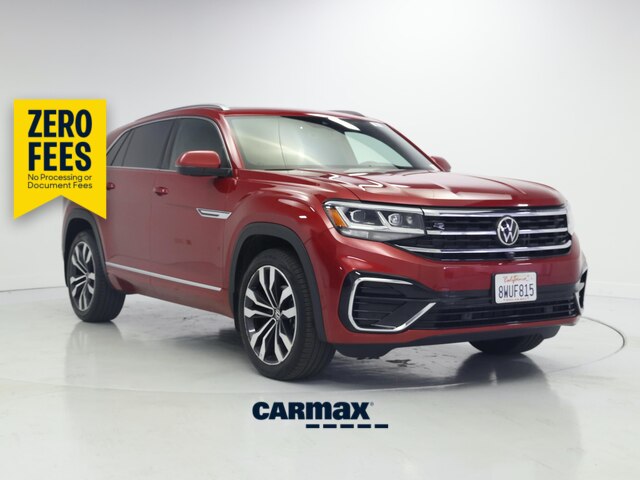 Red 2021 Volkswagen Atlas Cross Sport SUV / Crossover All-Wheel Drive Automatic