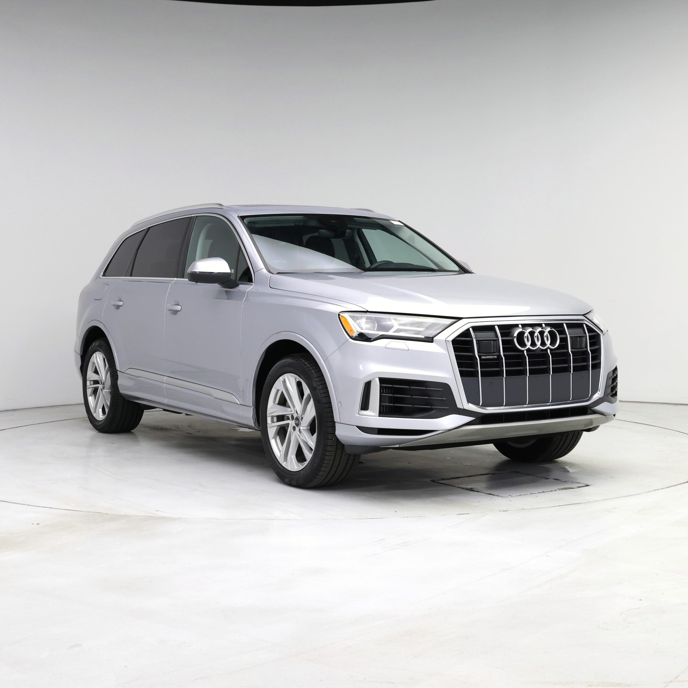 Silver 2022 Audi Q7 SUV / Crossover All-Wheel Drive Automatic