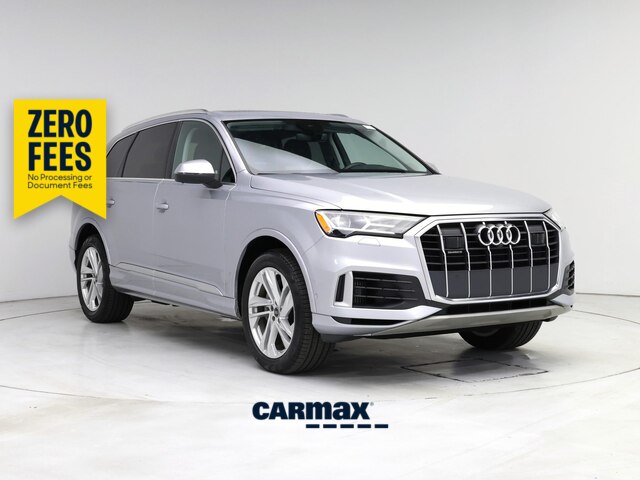 Silver 2022 Audi Q7 SUV / Crossover All-Wheel Drive Automatic