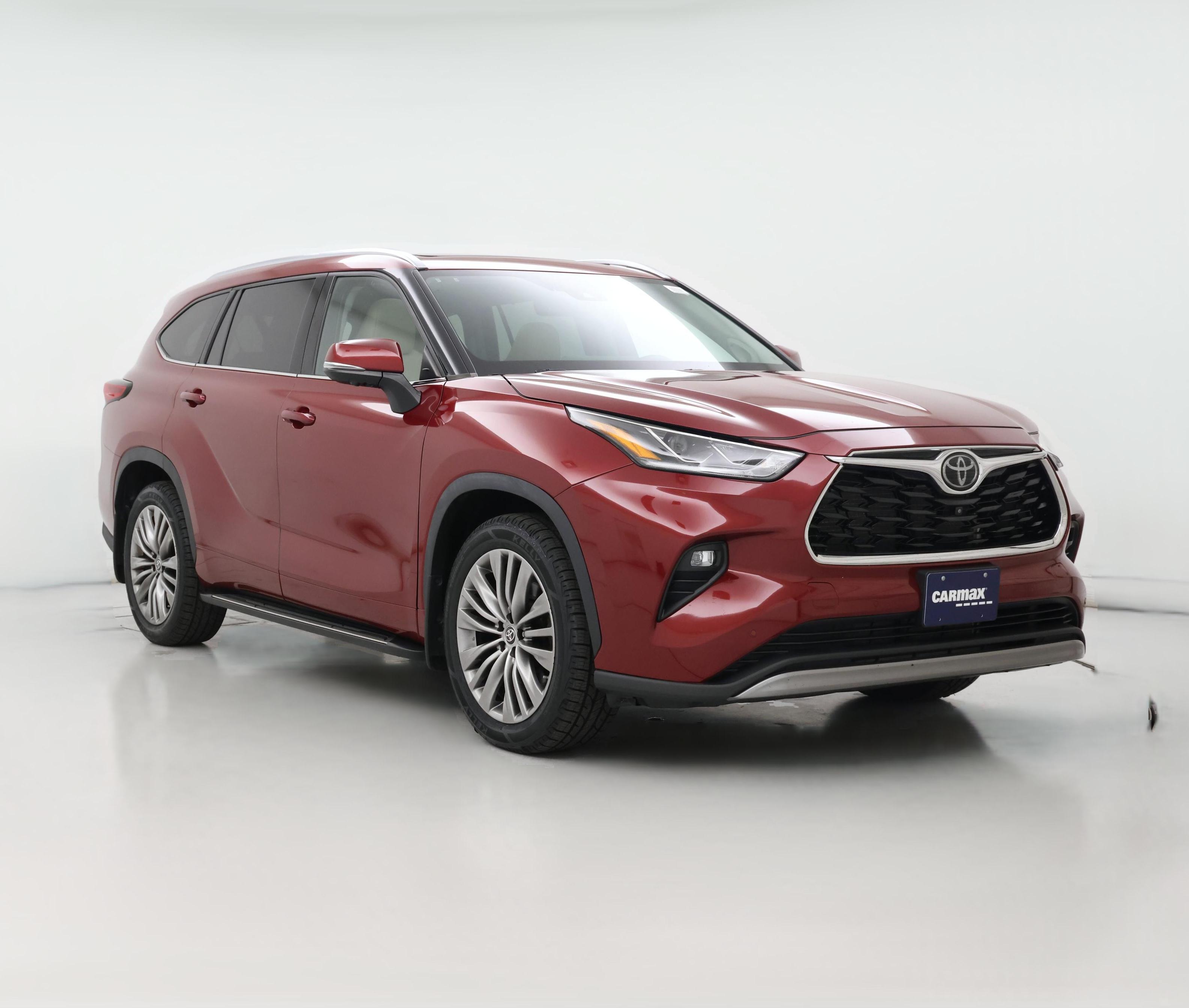 Used Red Toyota Highlander near me for sale