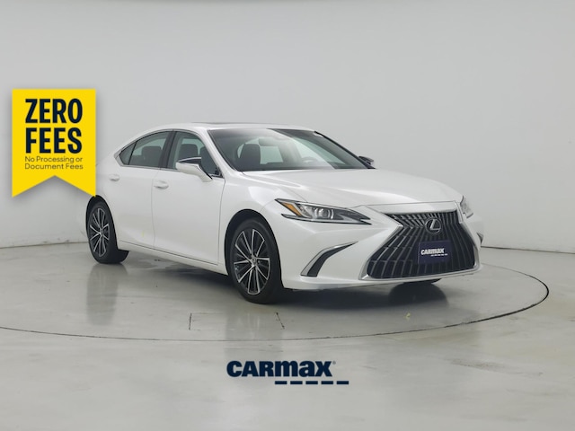 White 2023 Lexus ES Hybrid Sedan Front-Wheel Drive Automatic