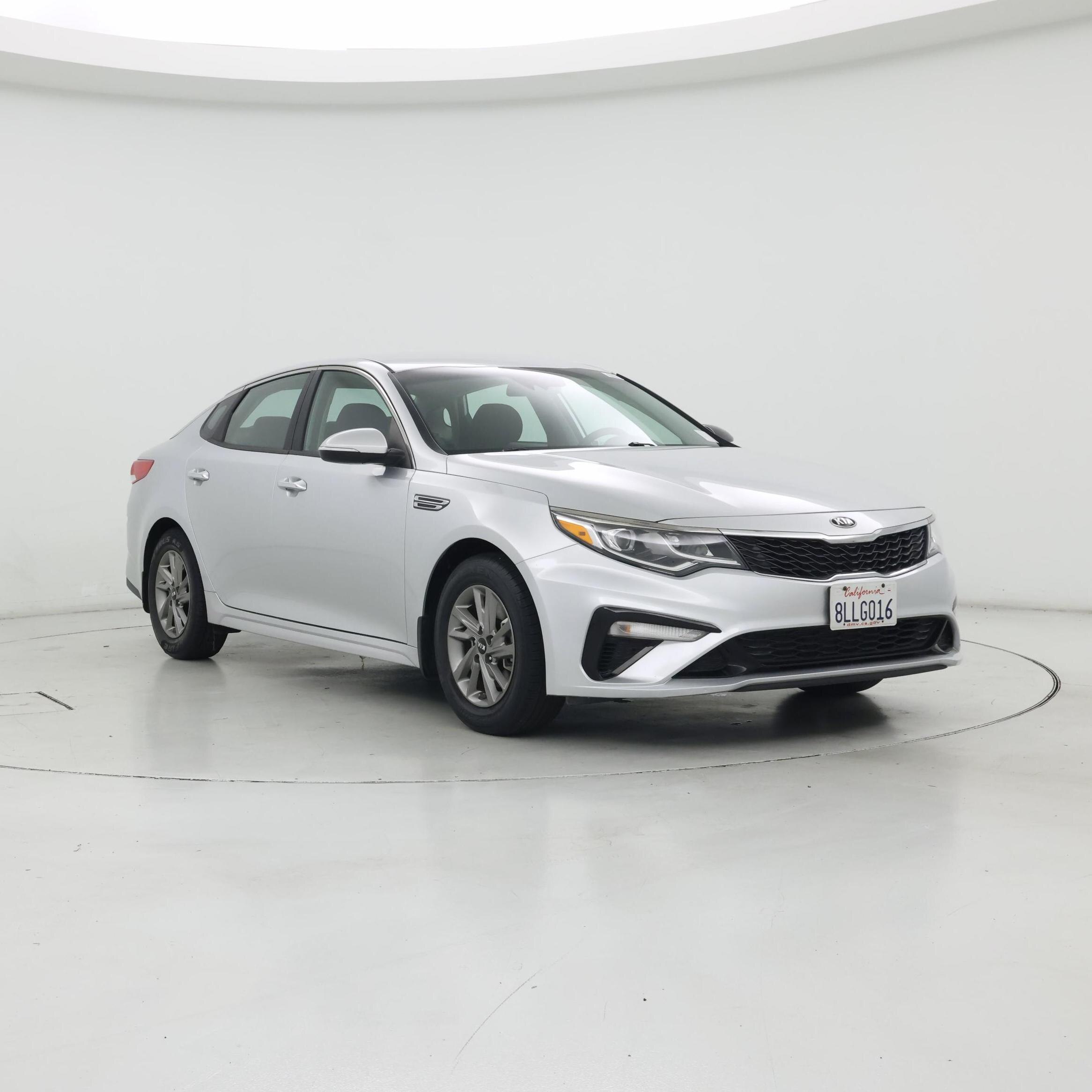 Silver 2019 Kia Optima Sedan Front-Wheel Drive Automatic