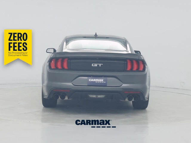 Gray 2020 Ford Mustang Coupe Rear-Wheel Drive Manual