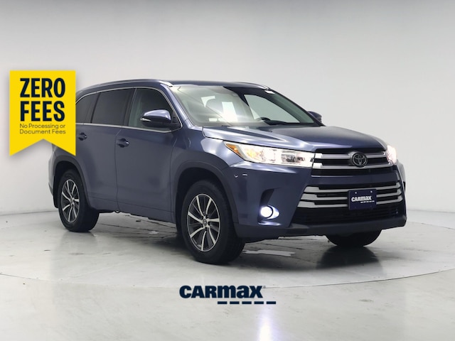 Blue 2018 Toyota Highlander SUV / Crossover All-Wheel Drive Automatic