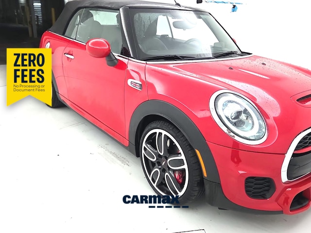 Red 2019 MINI Cooper Convertible Front-Wheel Drive Manual