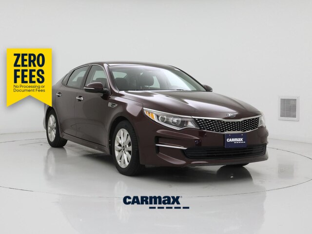 Red (Burgundy) 2018 Kia Optima Sedan Front-Wheel Drive Automatic