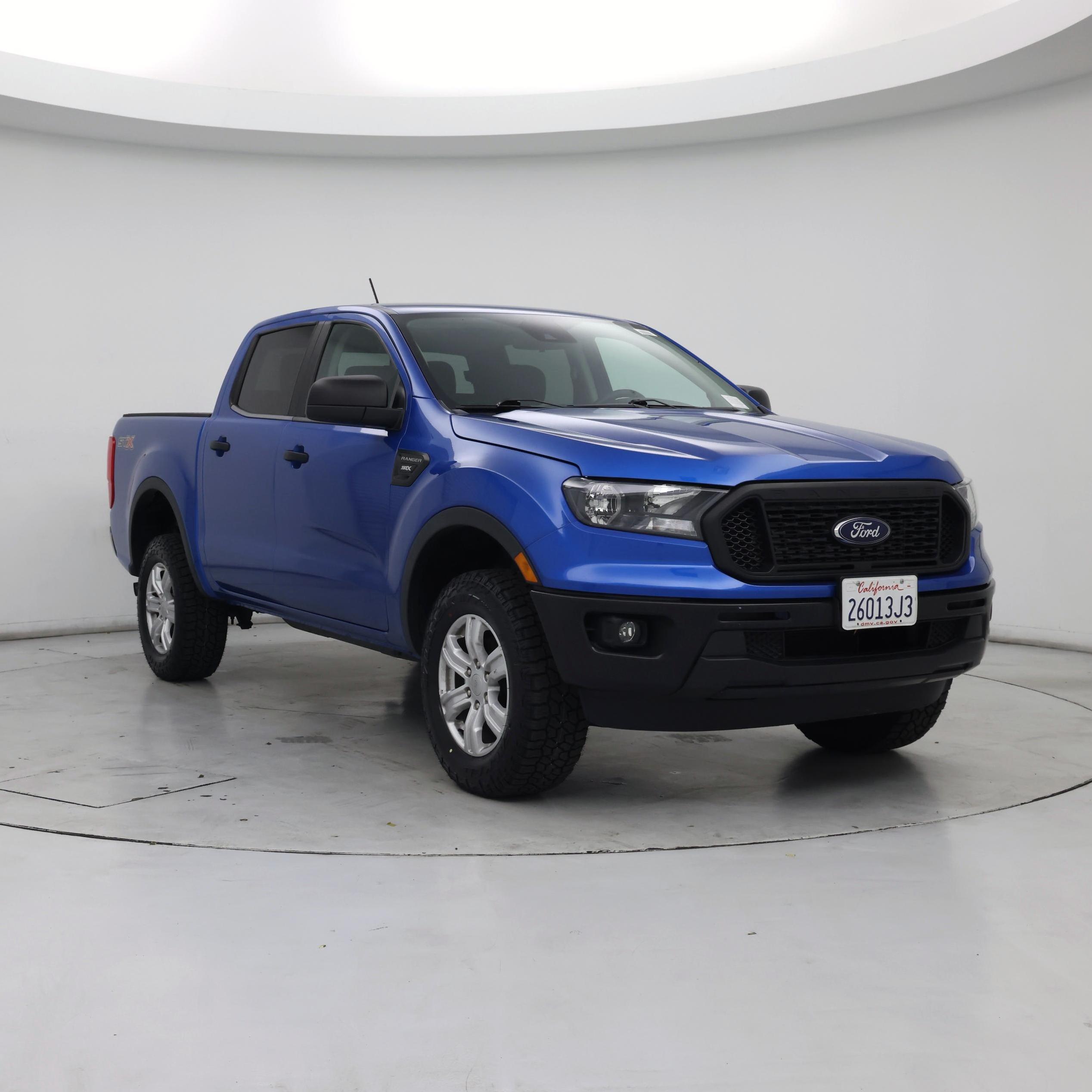 Blue 2021 Ford Ranger Pickup Truck 4X2 Automatic