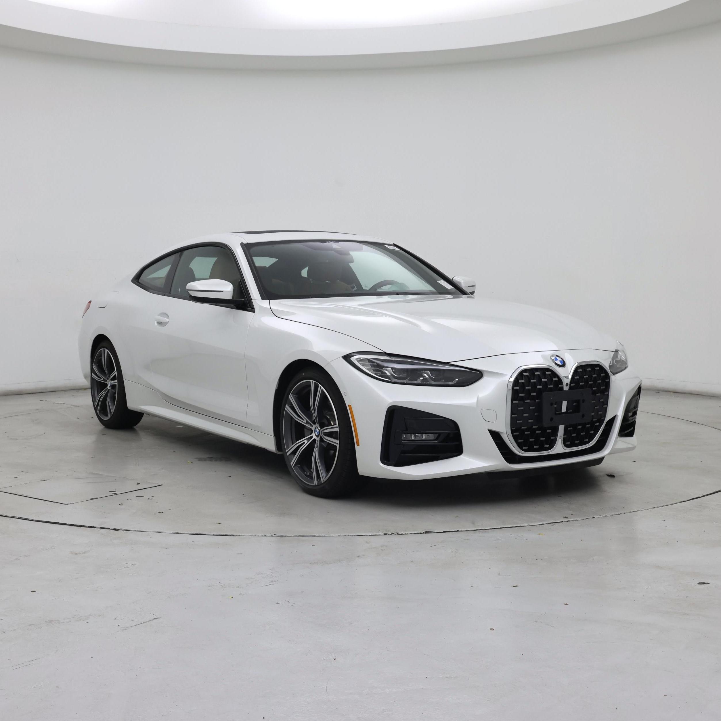 White 2024 BMW 4 Series Coupe Rear-Wheel Drive Automatic