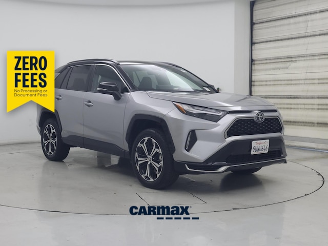 Silver 2025 Toyota RAV4 Plug-in Hybrid SUV / Crossover All-Wheel Drive Automatic
