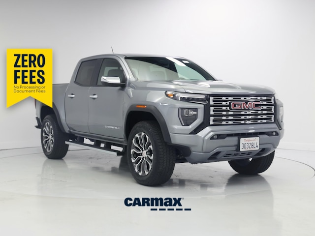 Silver 2026 GMC Canyon Pickup Truck Four-Wheel Drive Automatic