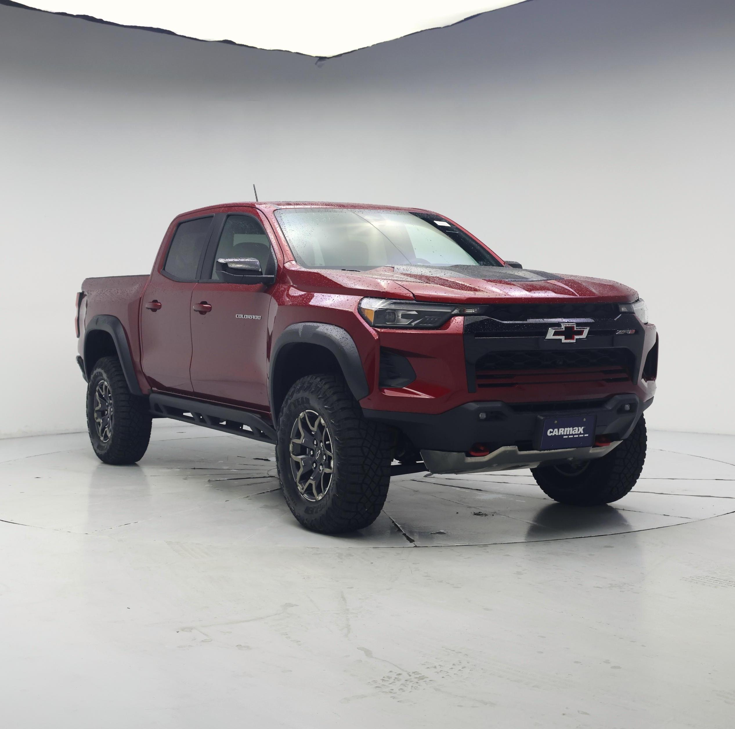 Red 2024 Chevrolet Colorado Pickup Truck Four-Wheel Drive Automatic