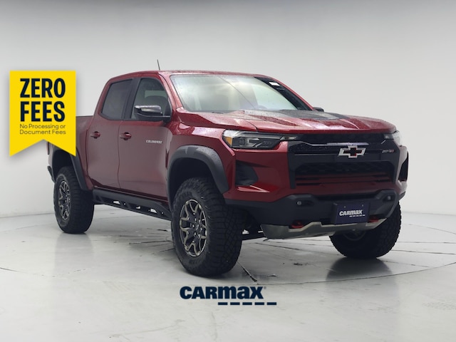 Red 2024 Chevrolet Colorado Pickup Truck Four-Wheel Drive Automatic