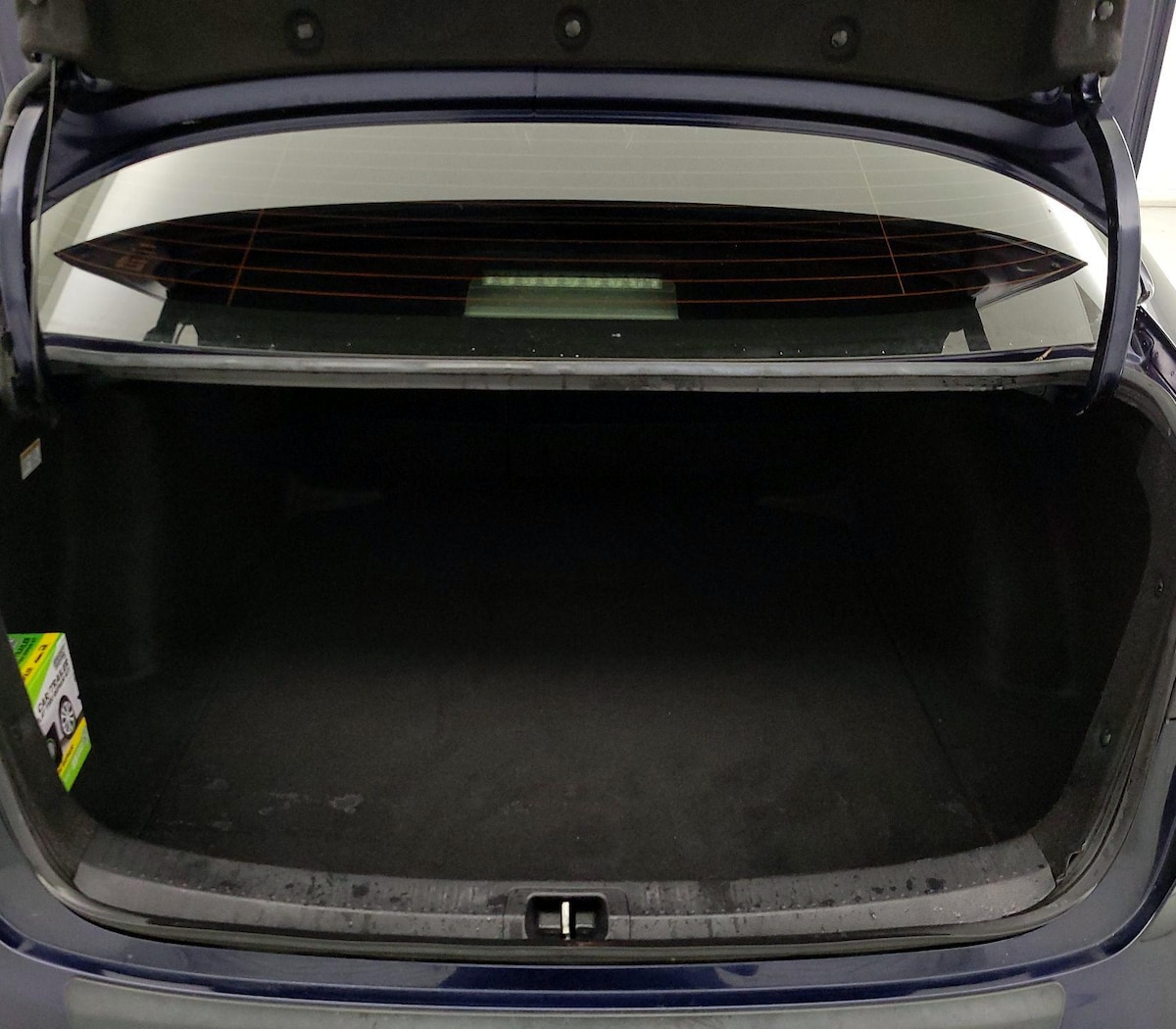 Trunk/Cargo (Seats Up)