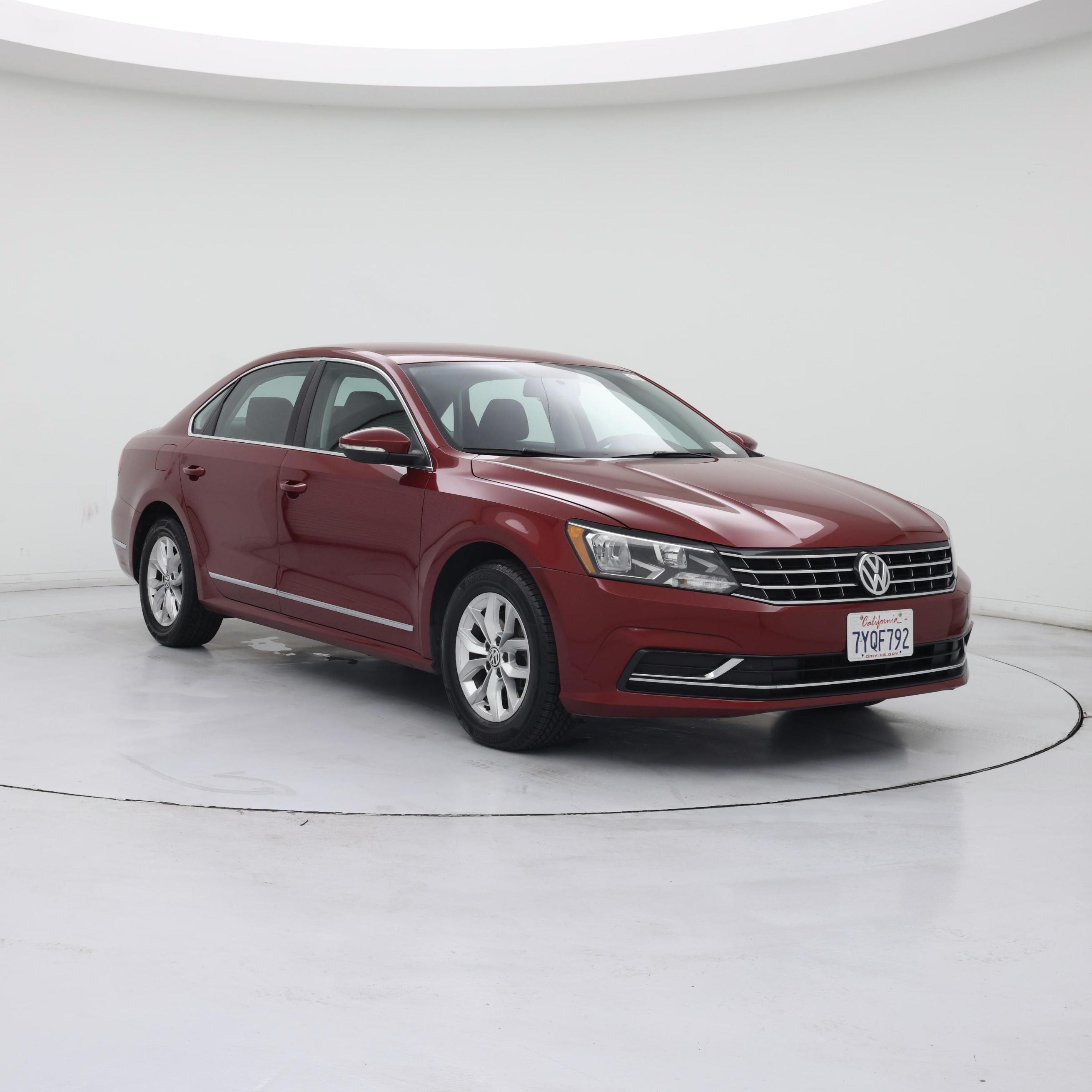 Red (Burgundy) 2016 Volkswagen Passat Sedan Front-Wheel Drive Automatic