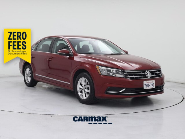 Red (Burgundy) 2016 Volkswagen Passat Sedan Front-Wheel Drive Automatic