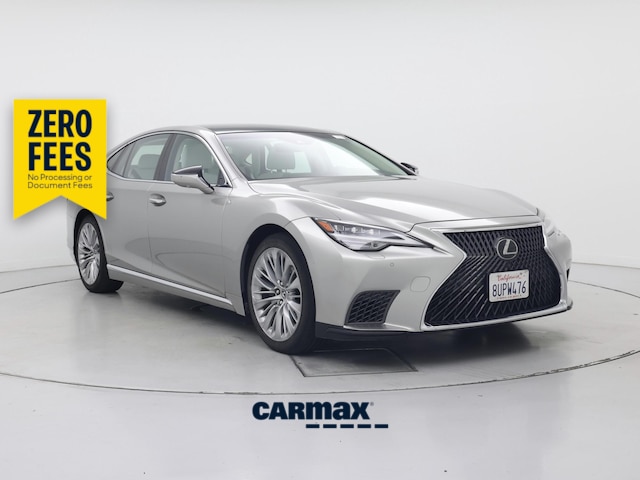Gray 2021 Lexus LS Sedan Rear-Wheel Drive Automatic