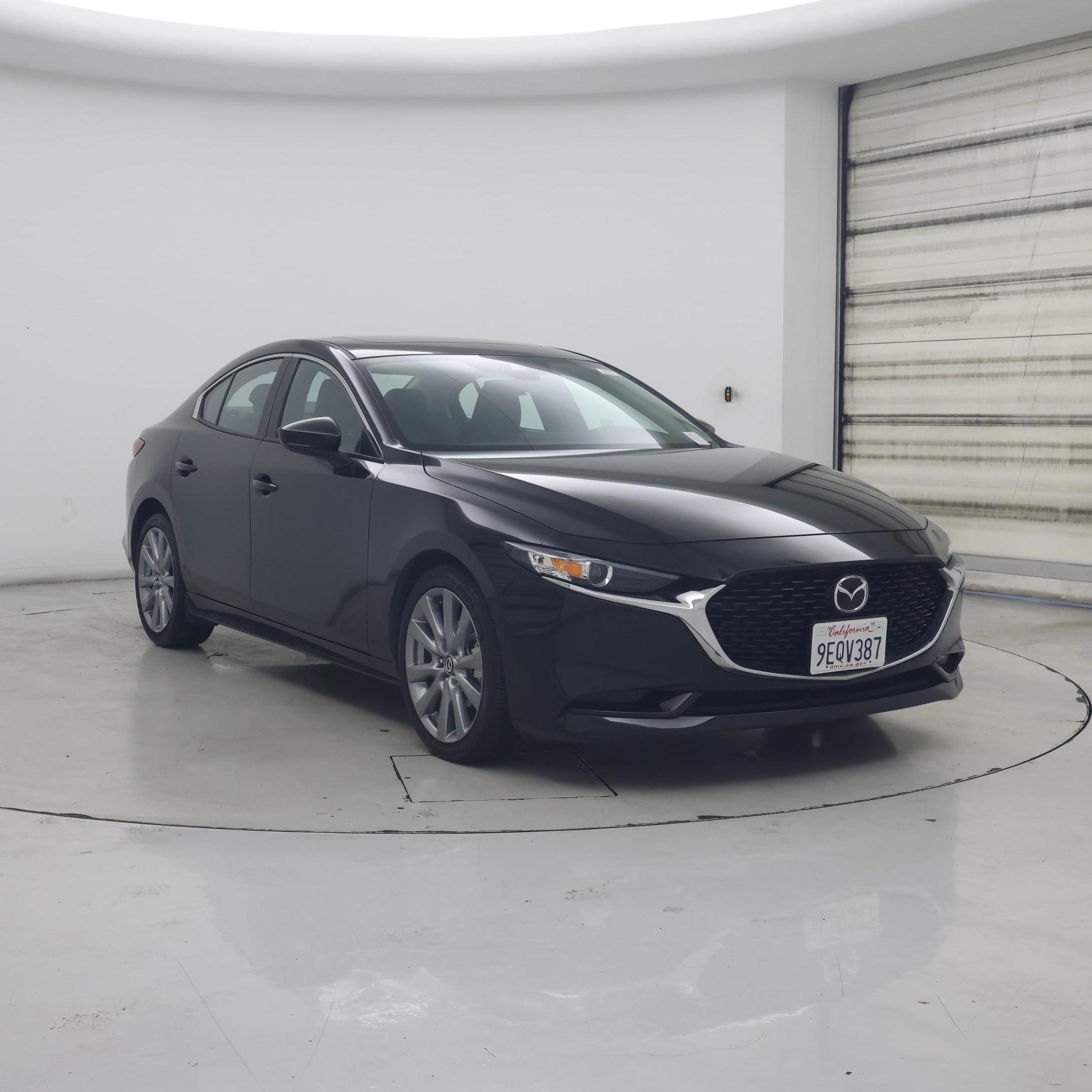 Black 2023 Mazda MAZDA3 Sedan Front-Wheel Drive Automatic