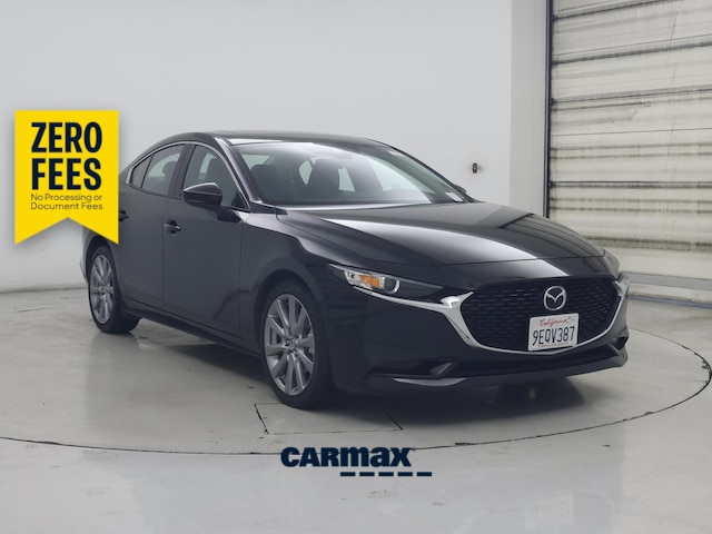 Black 2023 Mazda MAZDA3 Sedan Front-Wheel Drive Automatic