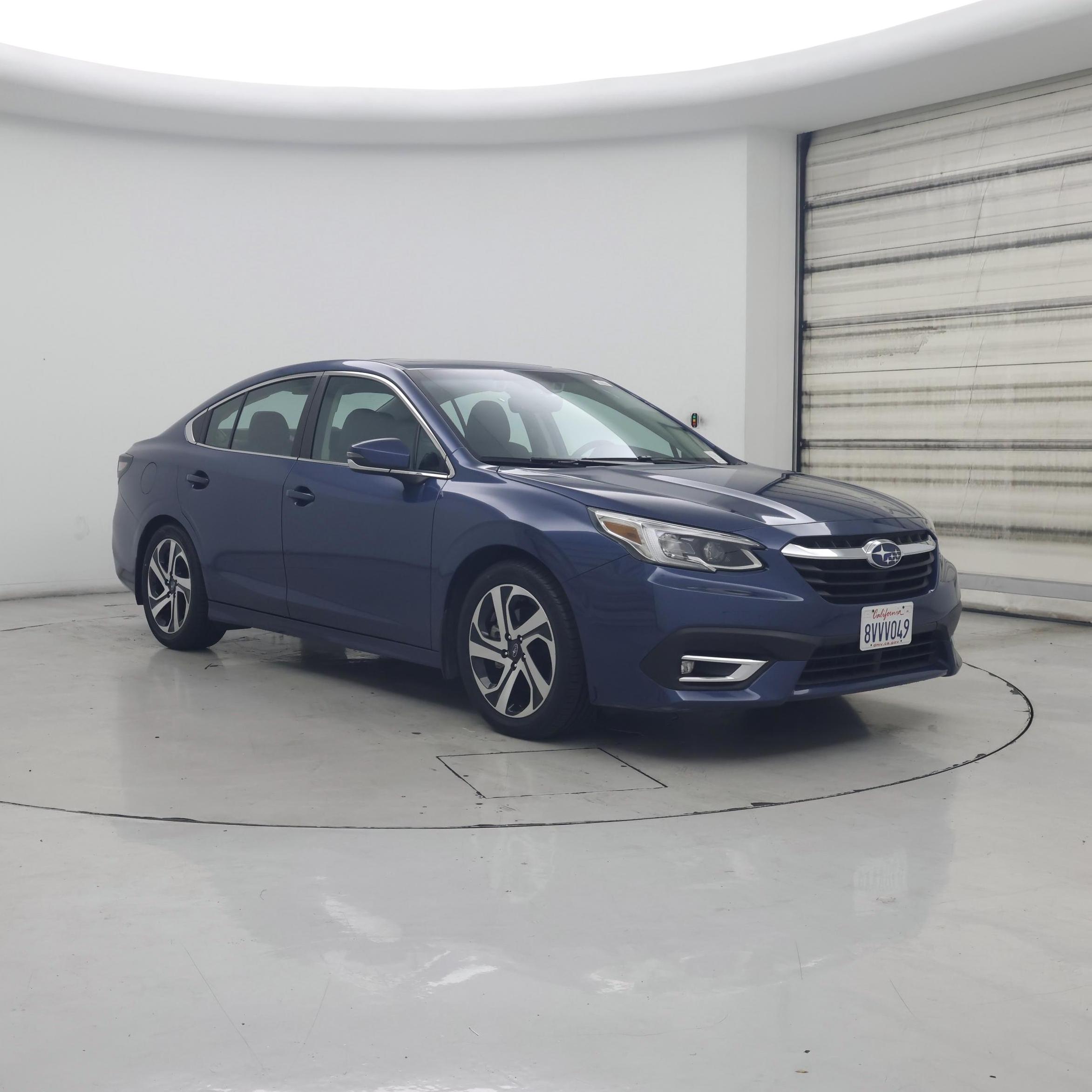 Blue 2021 Subaru Legacy Sedan All-Wheel Drive Automatic