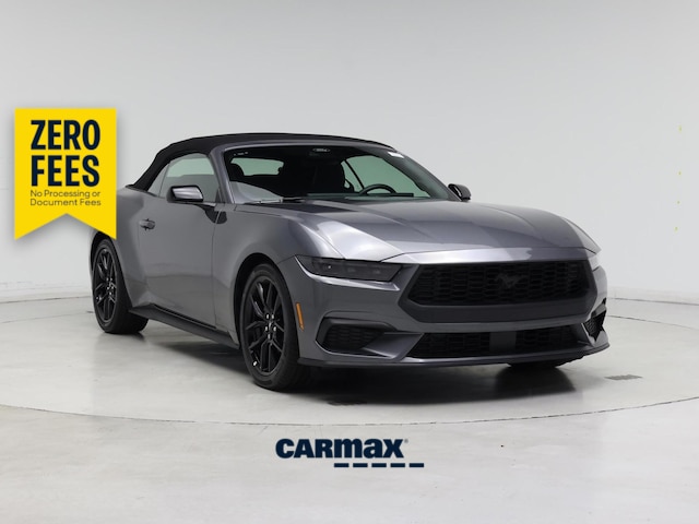 Gray 2026 Ford Mustang Convertible Rear-Wheel Drive Automatic