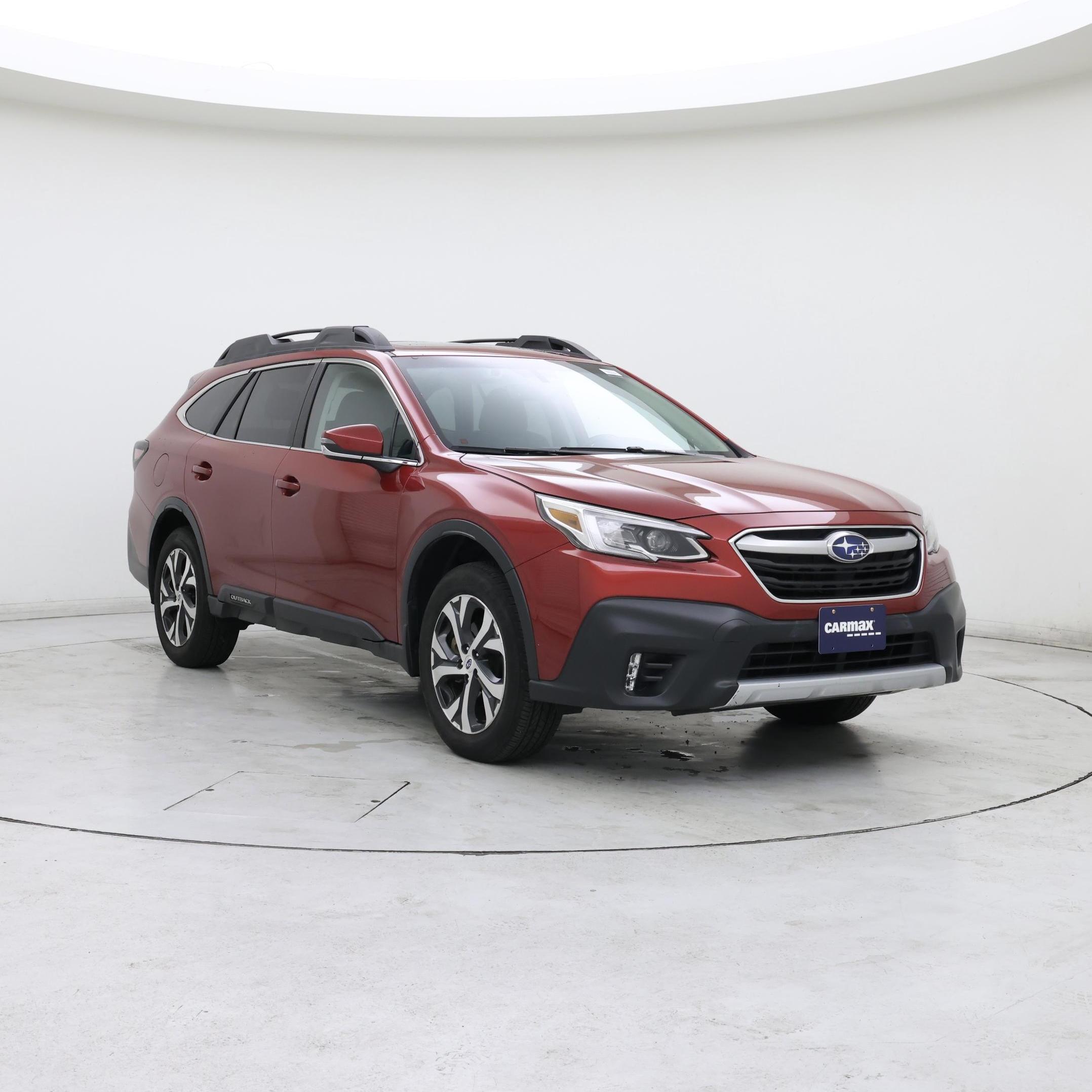 Red (Burgundy) 2021 Subaru Outback SUV / Crossover All-Wheel Drive Automatic