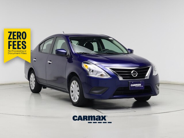 Blue 2019 Nissan Versa Sedan Front-Wheel Drive Automatic