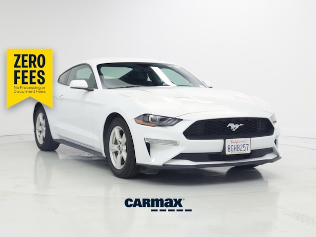 White 2019 Ford Mustang Coupe Rear-Wheel Drive Automatic