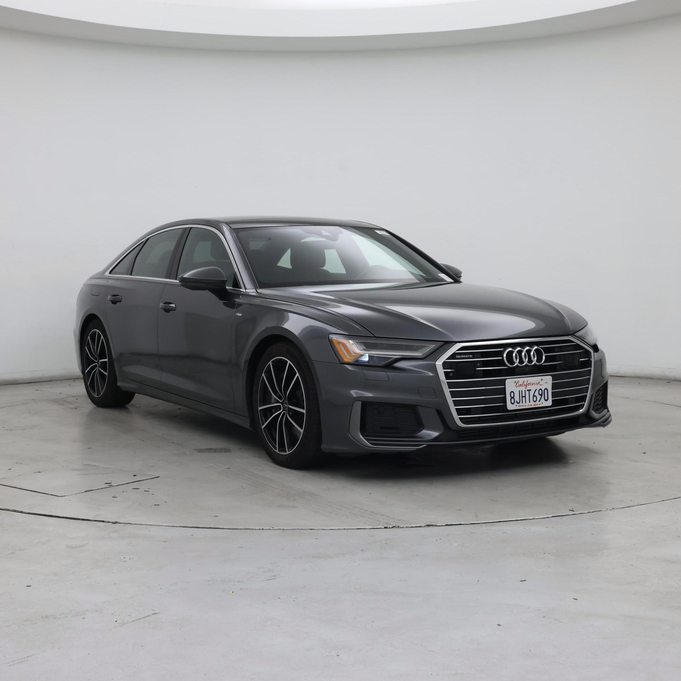 Gray 2019 Audi A6 Sedan All-Wheel Drive Automatic