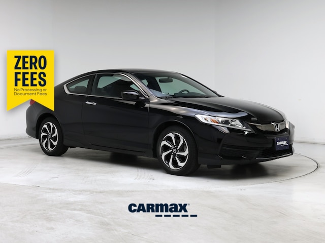 Black 2017 Honda Accord Coupe Coupe Front-Wheel Drive Automatic