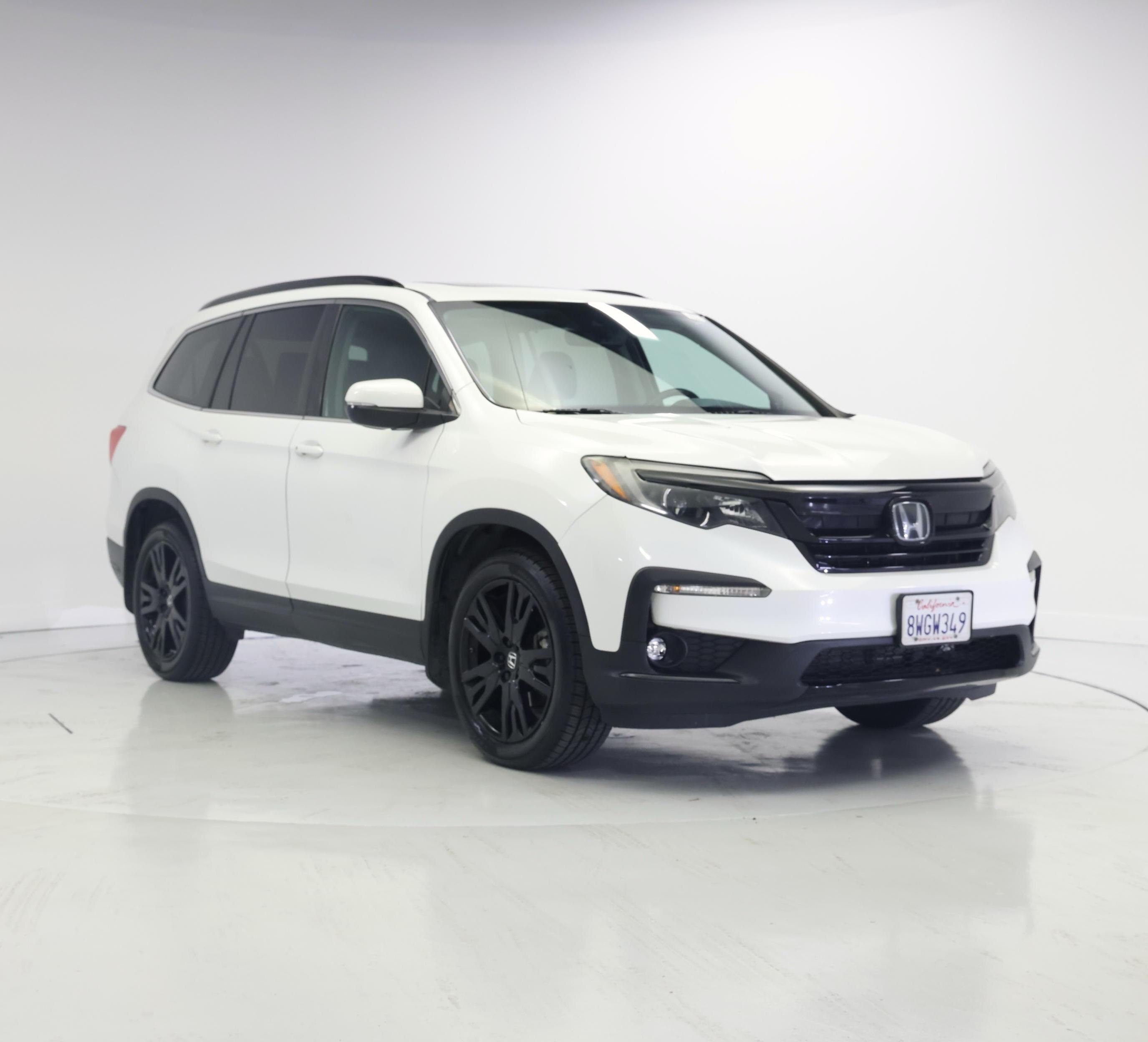 White 2021 Honda Pilot SUV / Crossover Front-Wheel Drive Automatic