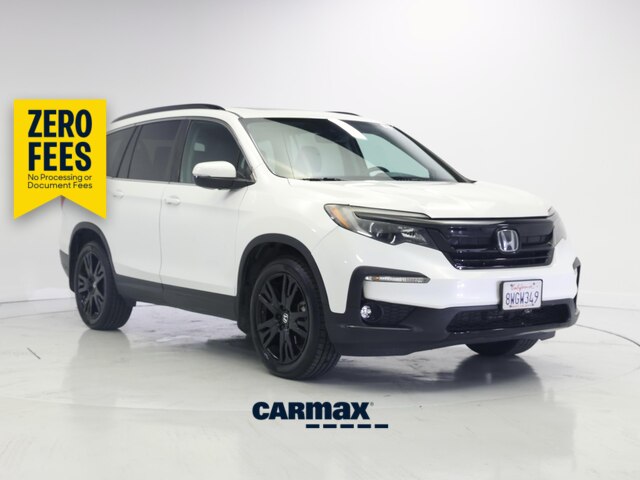 White 2021 Honda Pilot SUV / Crossover Front-Wheel Drive Automatic