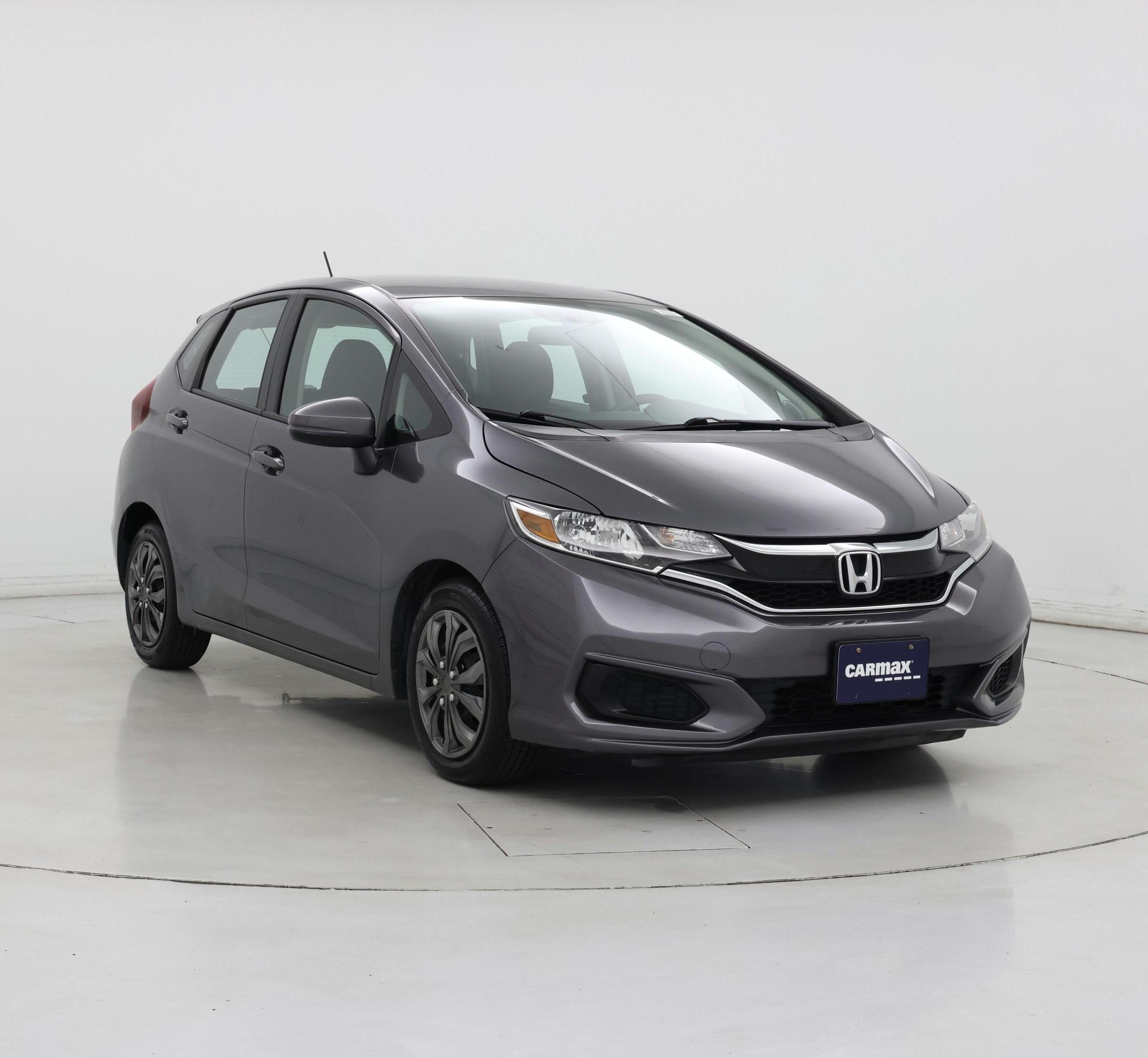 Gray 2019 Honda Fit Hatchback Front-Wheel Drive Automatic