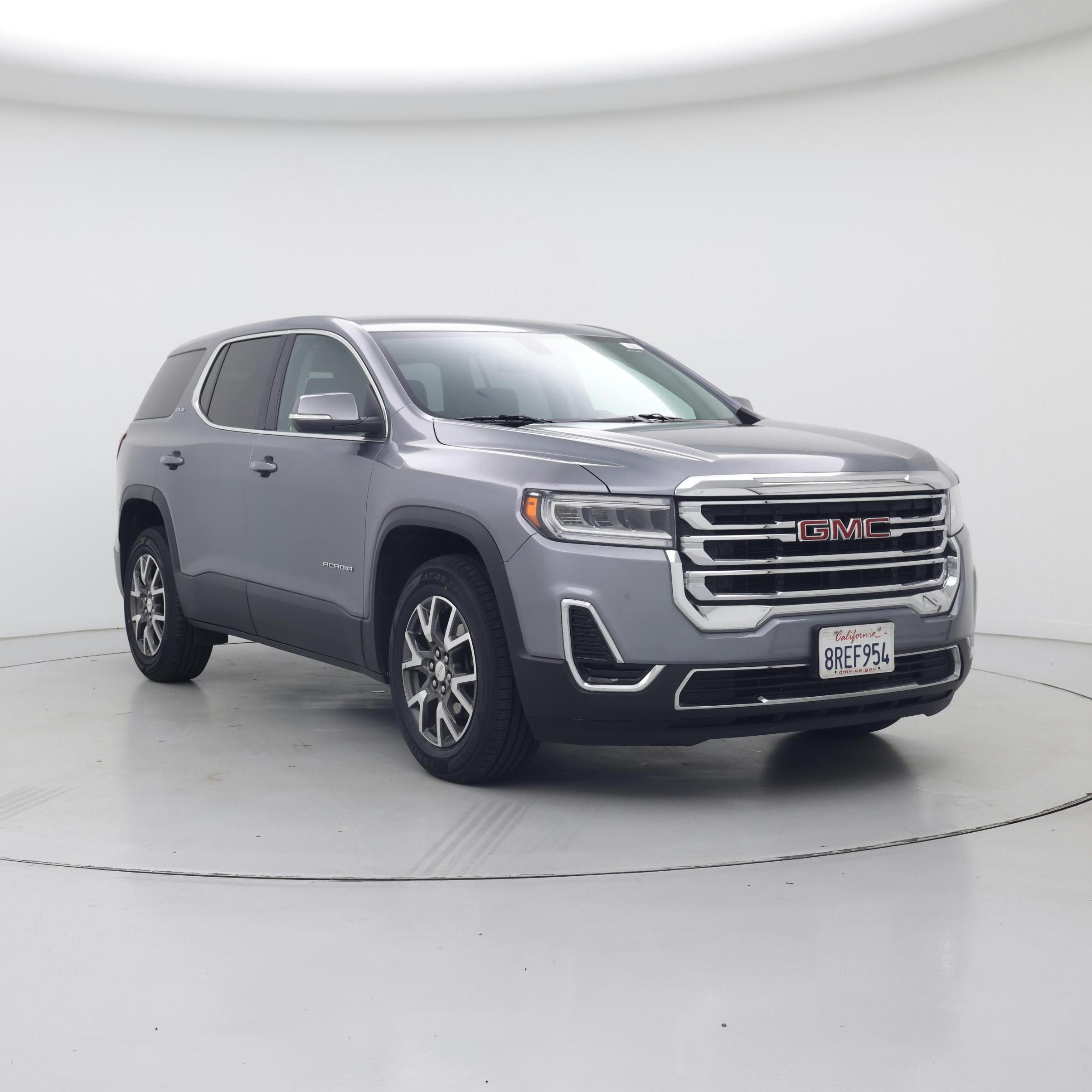 White 2020 GMC Acadia SUV / Crossover Front-Wheel Drive Automatic