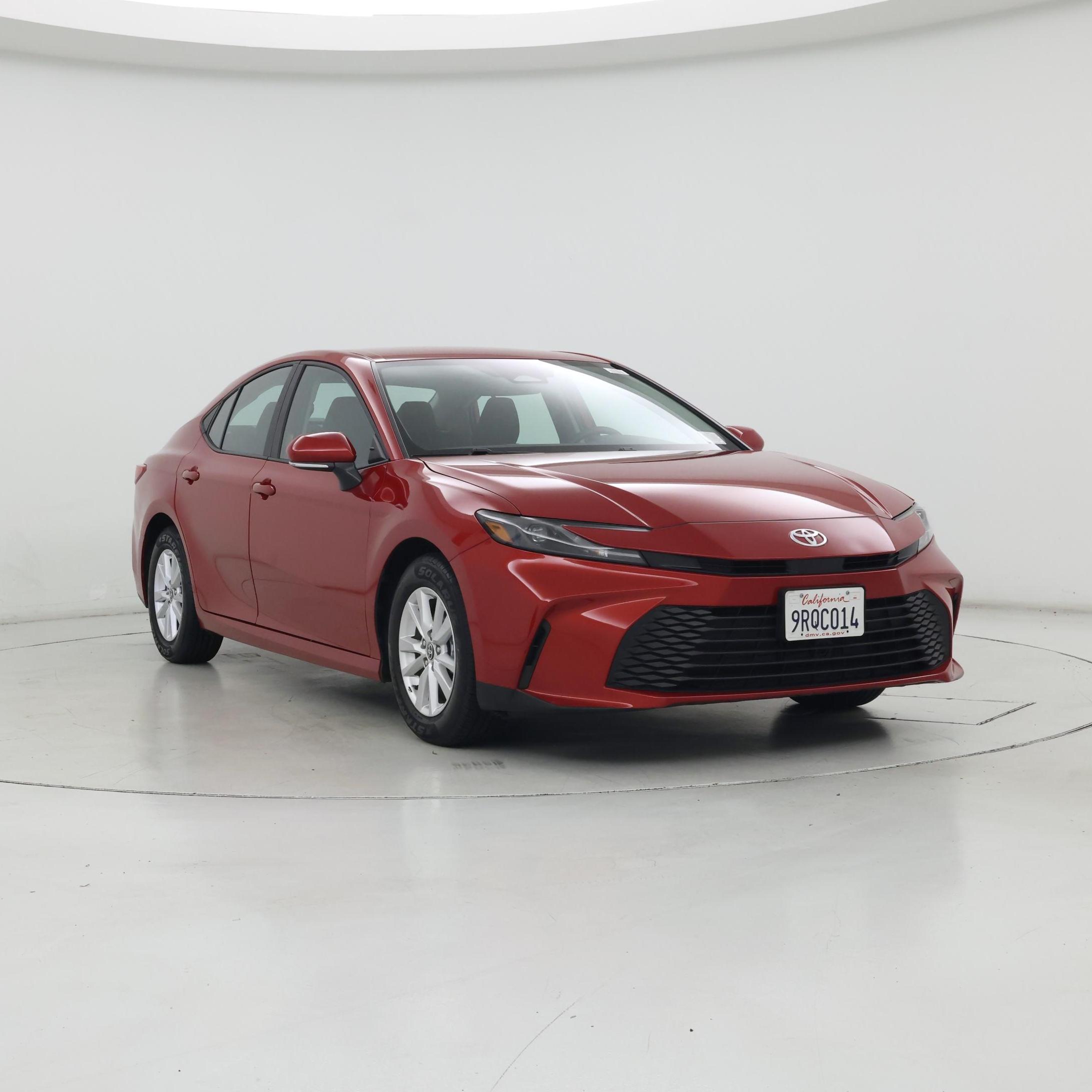 Red 2025 Toyota Camry Sedan Front-Wheel Drive Automatic