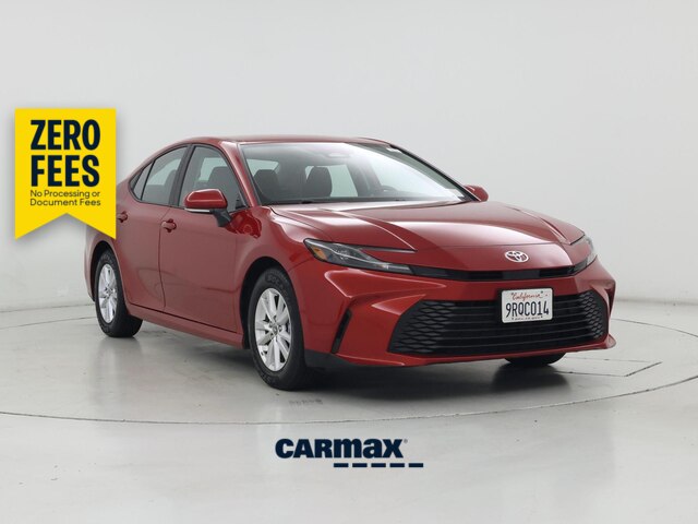 Red 2025 Toyota Camry Sedan Front-Wheel Drive Automatic