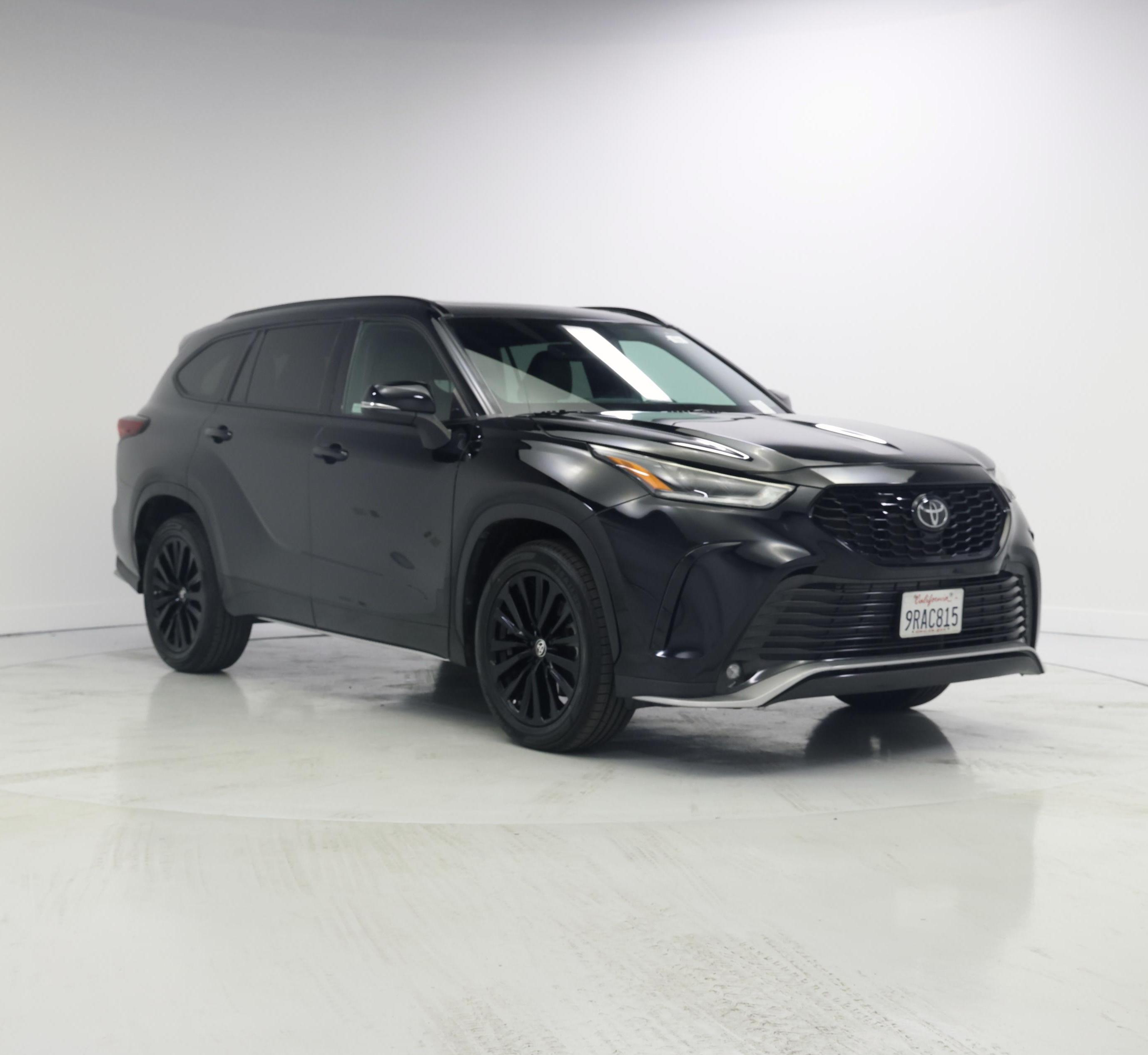 Black 2024 Toyota Highlander SUV / Crossover Front-Wheel Drive Automatic