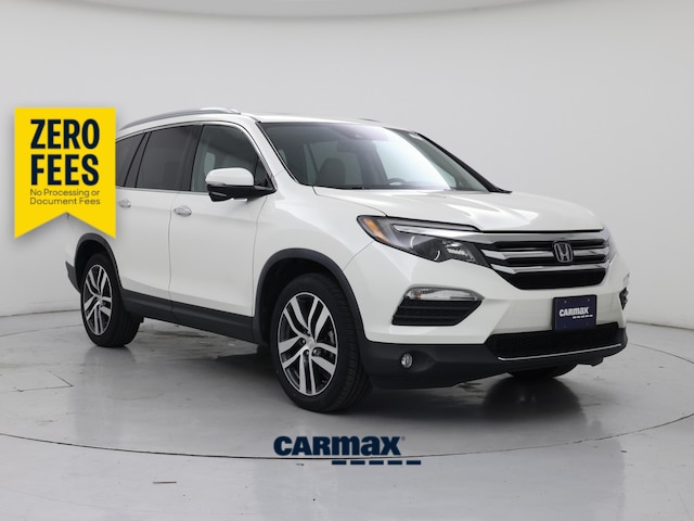 White 2018 Honda Pilot SUV / Crossover Front-Wheel Drive Automatic