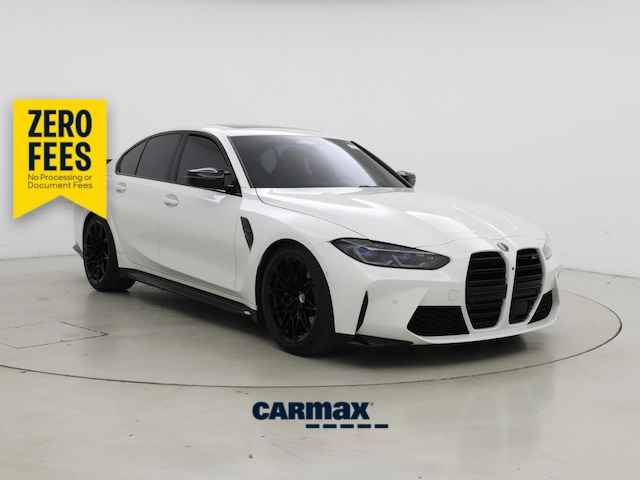 White 2023 BMW M3 Sedan All-Wheel Drive Automatic