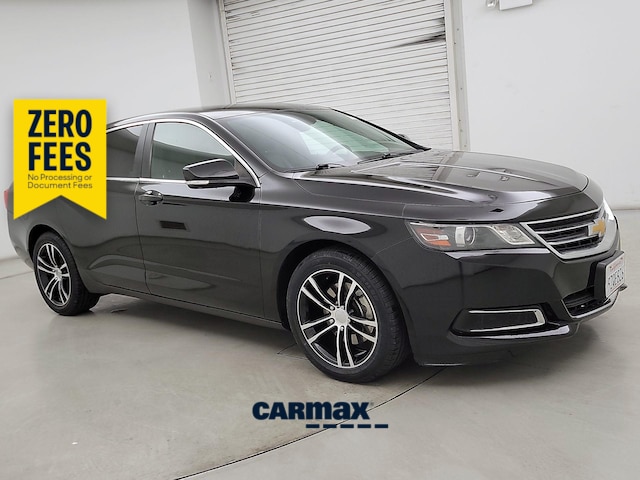 Black 2016 Chevrolet Impala Sedan Front-Wheel Drive Automatic
